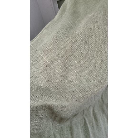 Daughters of India Women's Kyra Mini Dress Jade Size Medium Solid Gauze - Picture 4 of 10